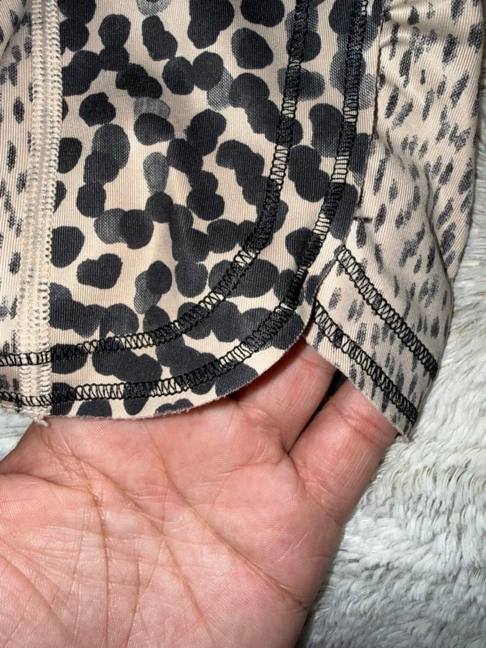 Lululemon Leopard Capri Leggings size 4